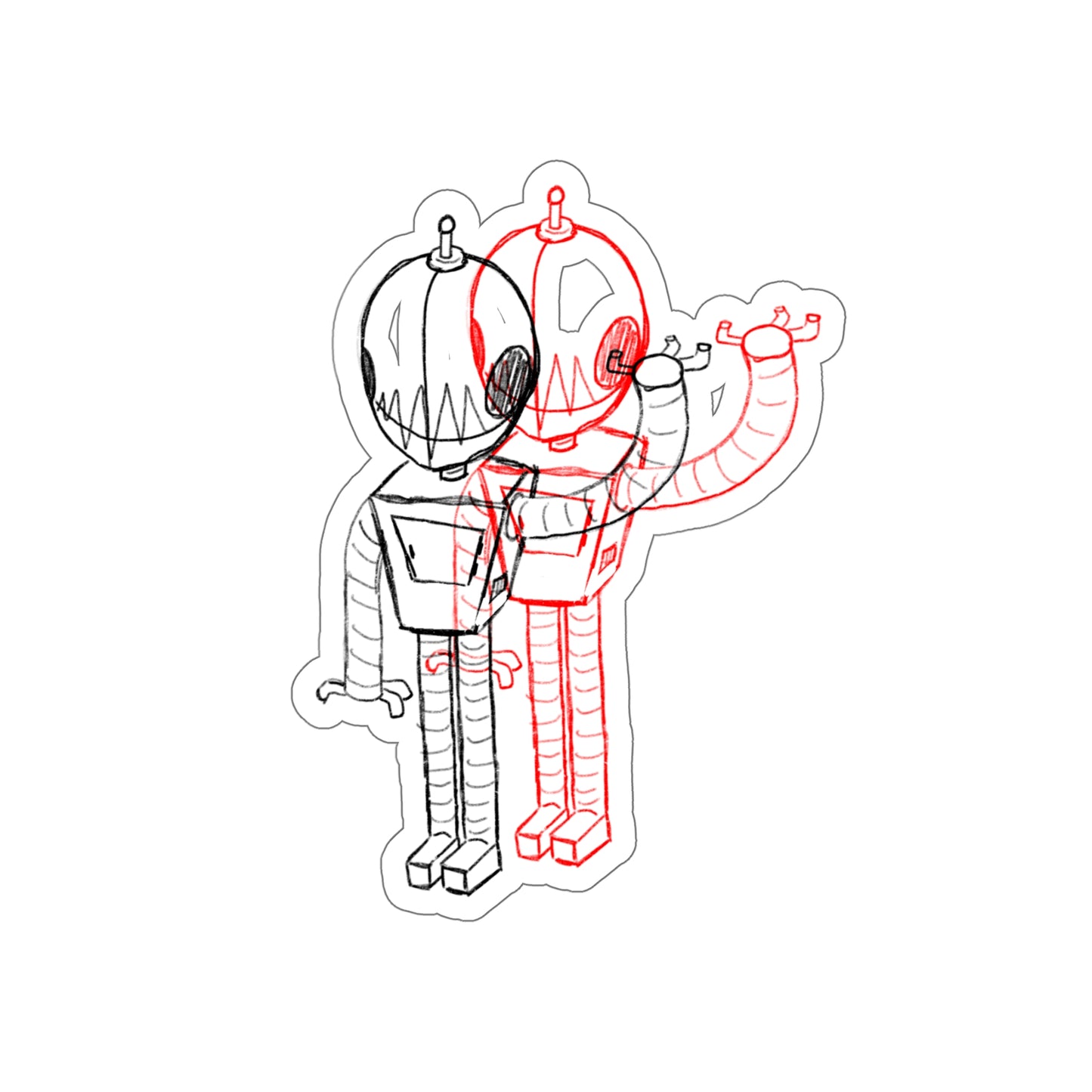 Robot Sticker