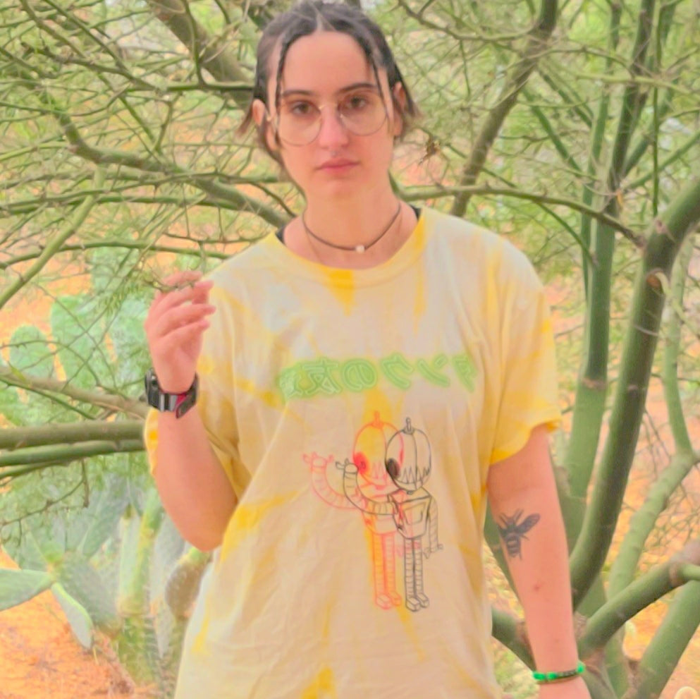 Robotic Tie-Dye Tee